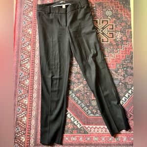 Jcrew black wool blend suit pants